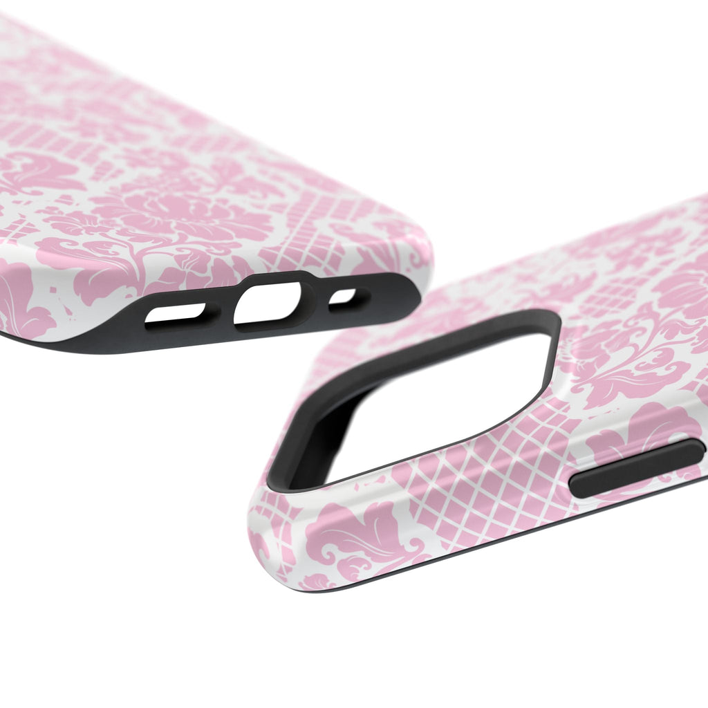 Customizable: Pink Lace Inspired Elegantly Chic Impact-Resistant Case