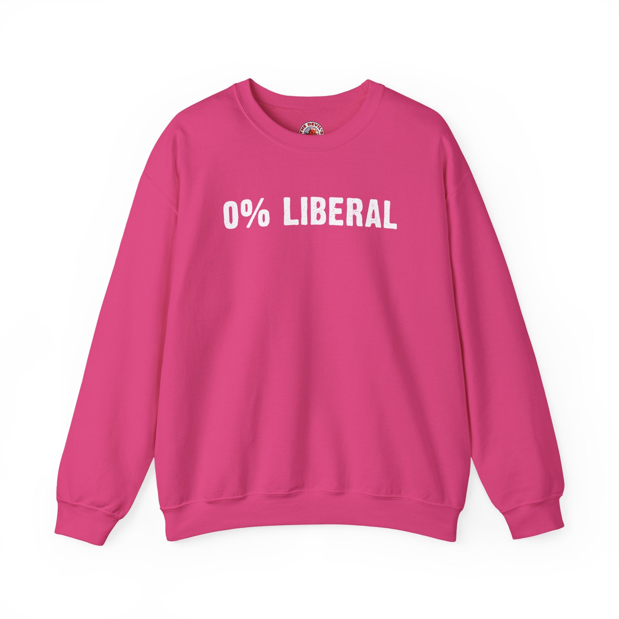0% Liberal Crewneck Sweatshirt
