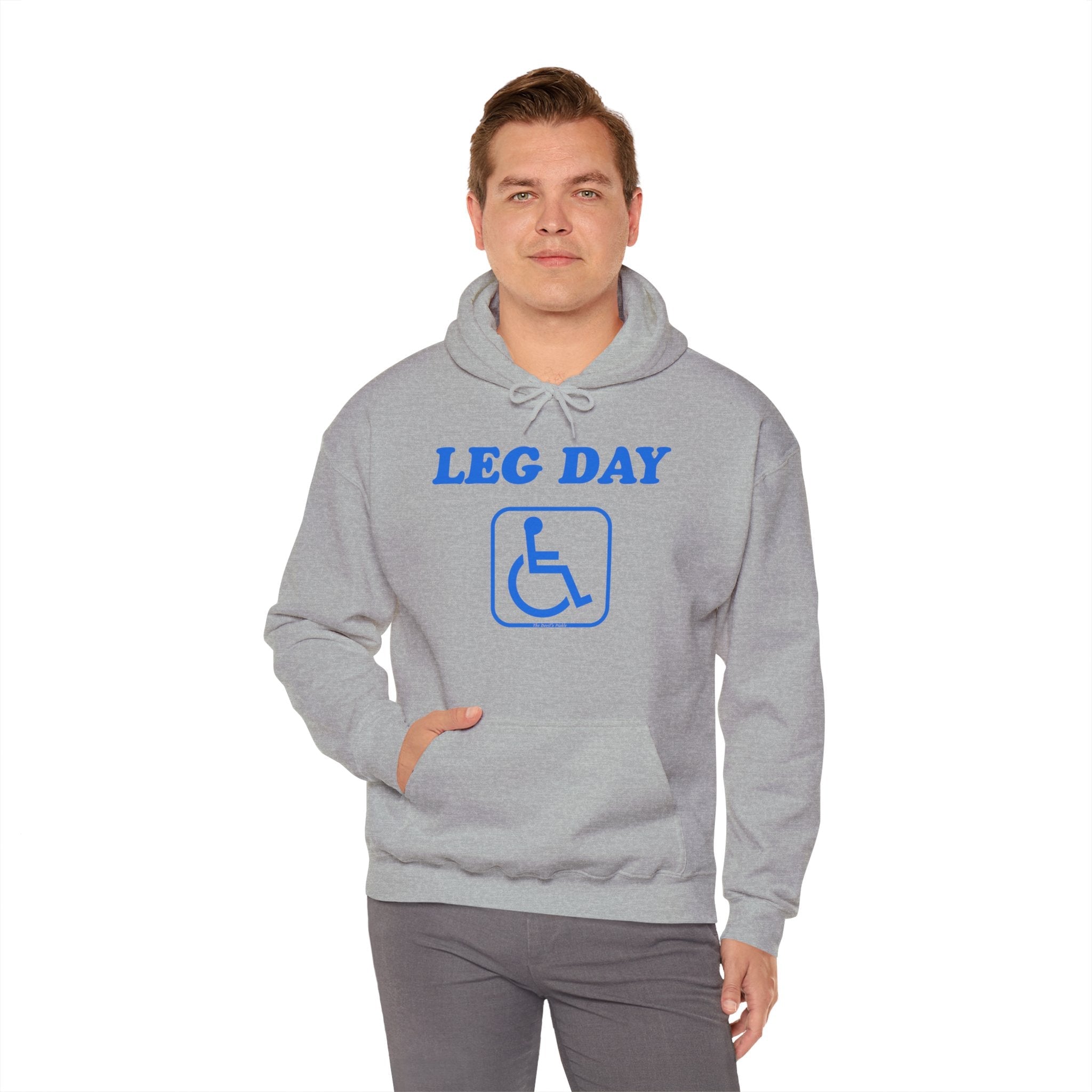 Leg Day Handicap Hooded Sweatshirt