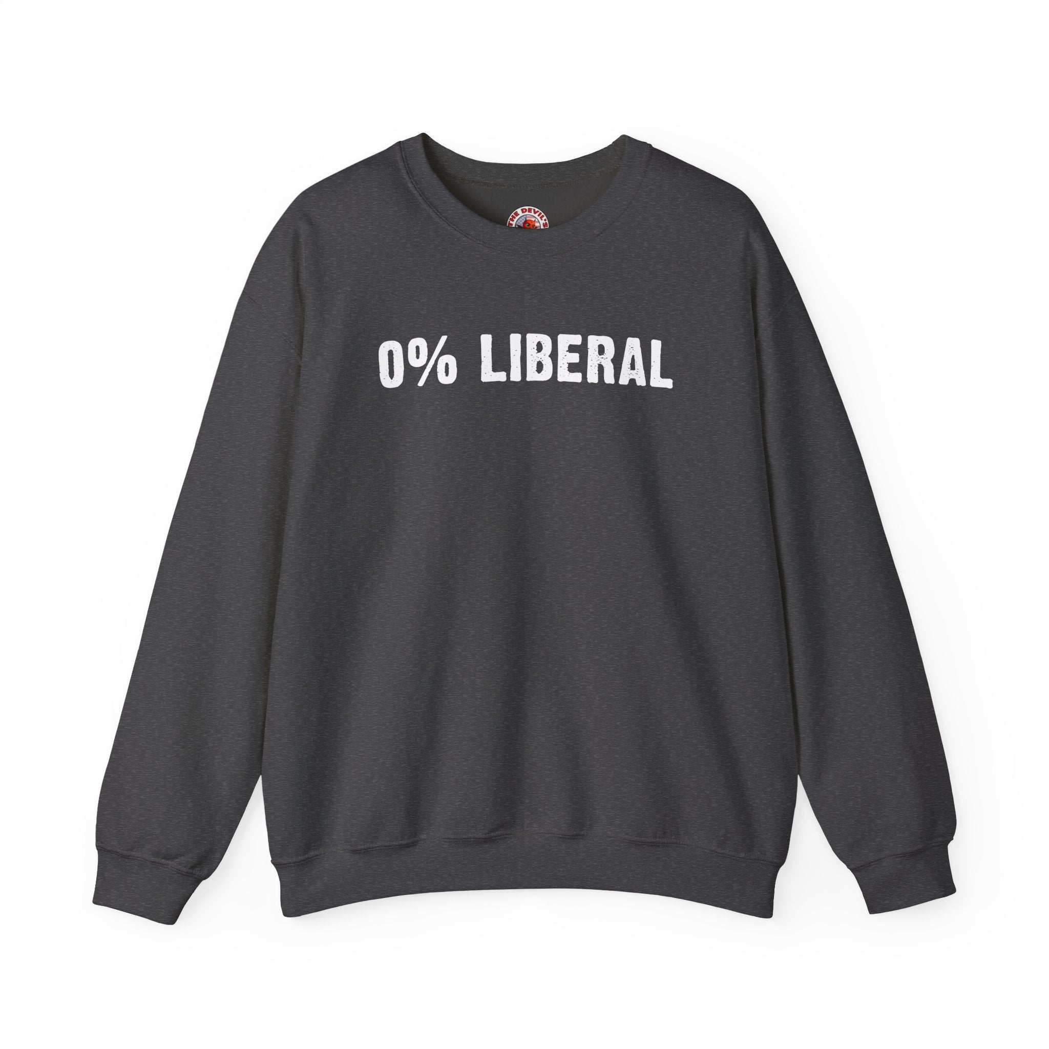 0% Liberal Crewneck Sweatshirt