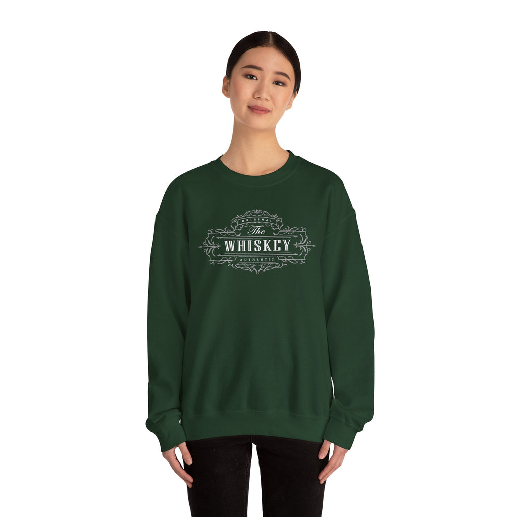 The Original Authentic Whiskey Crewneck Sweatshirt