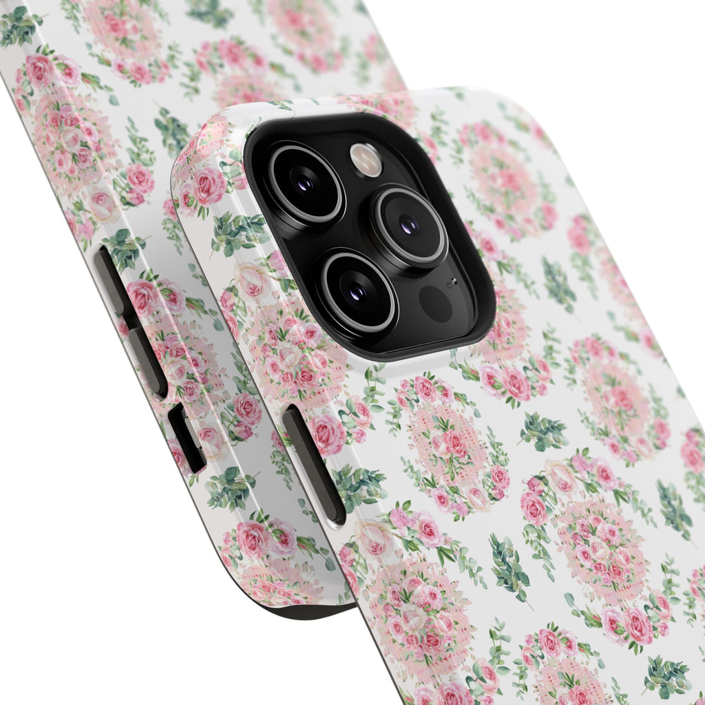Customizable: Floral Impact-Resistant Phone Case
