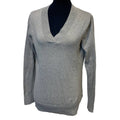 GAP Womens Large Deep V Neck Long Sleeve Cotton Blend Pullover Sweater
