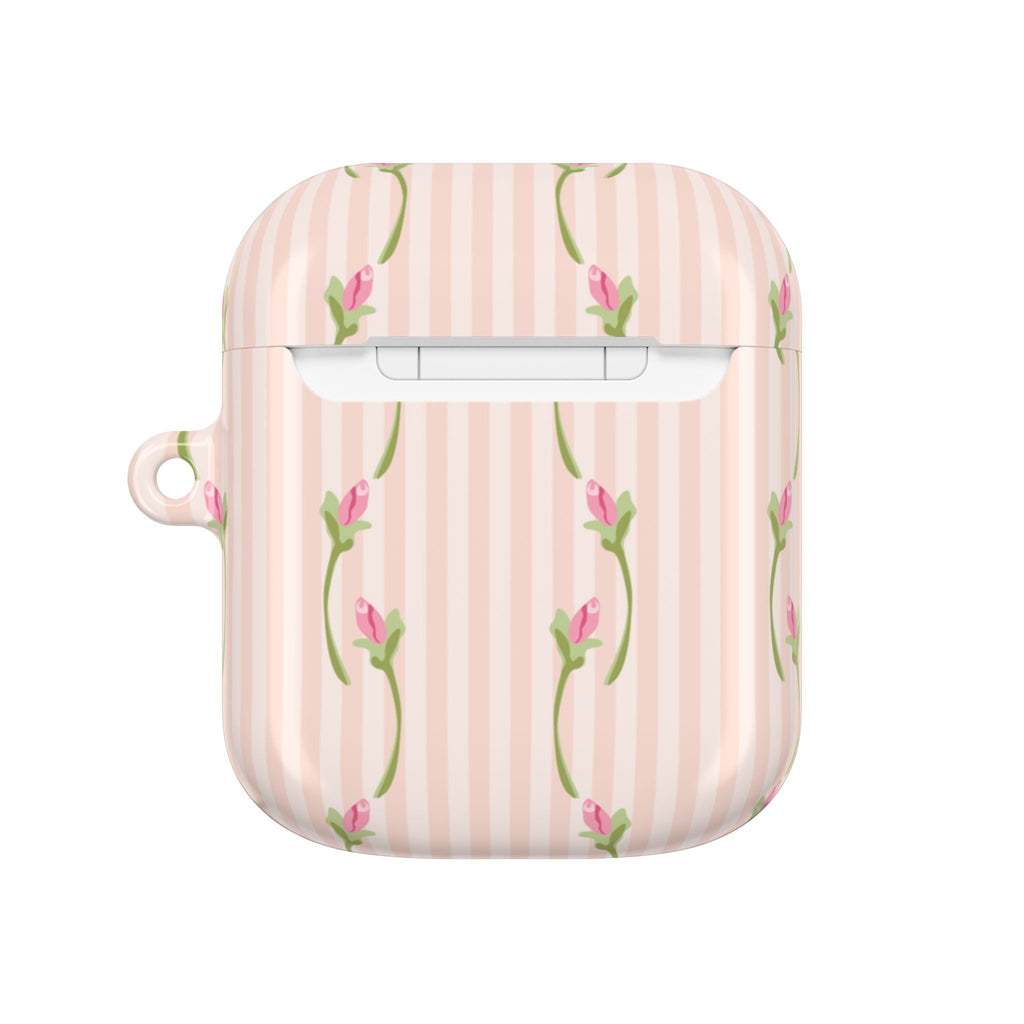 Customizable: Chic Floral AirPod Cases, Cute Earbud Covers, Gift for Music Lovers, Trendy Tech Accessories, Mother's Day Gift, Spring Style
