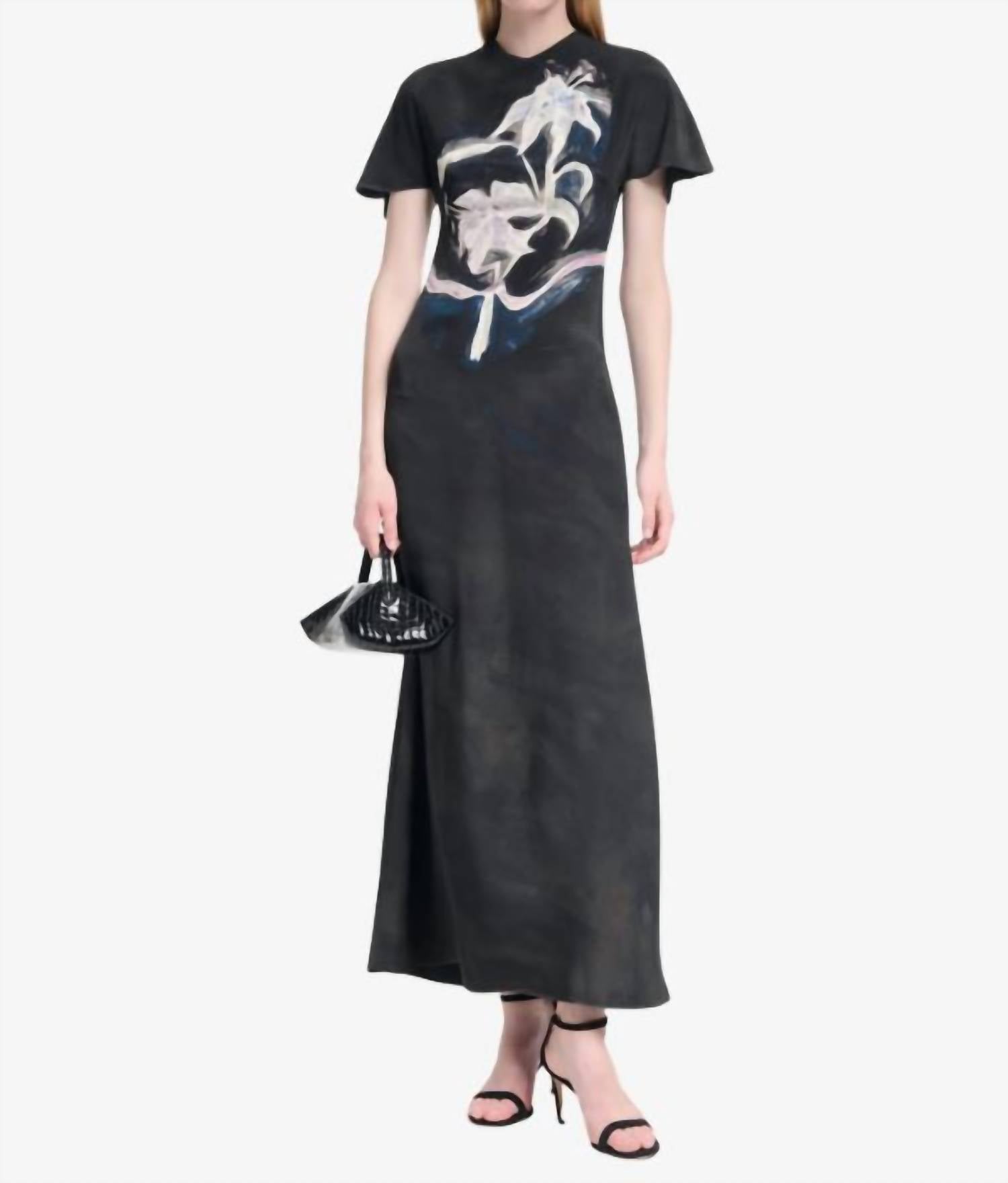 Daisy Silk Midi Dress
