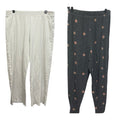 2 Old Navy Womens Medium Good Vibes Stretch Pants Leggings Sleepwear Bottoms