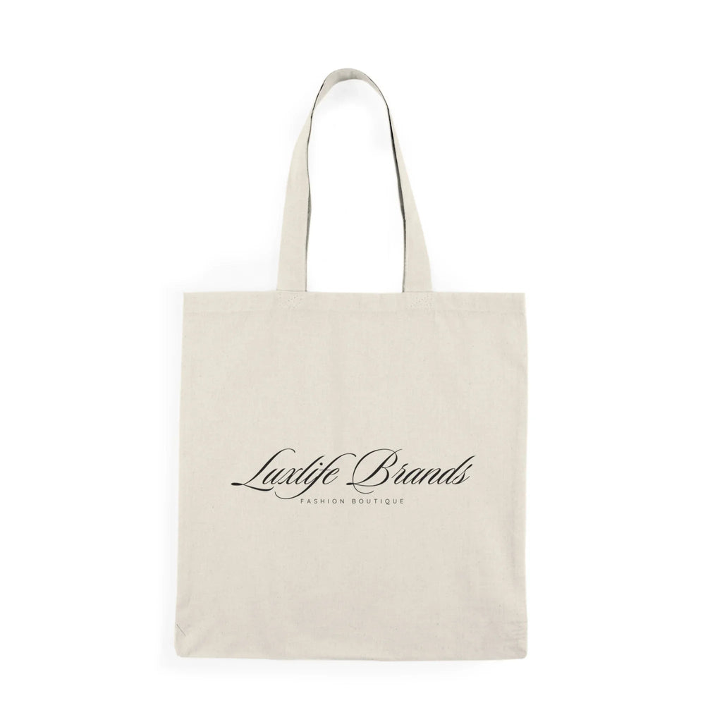 Happy Holidays Natural Tote Bag