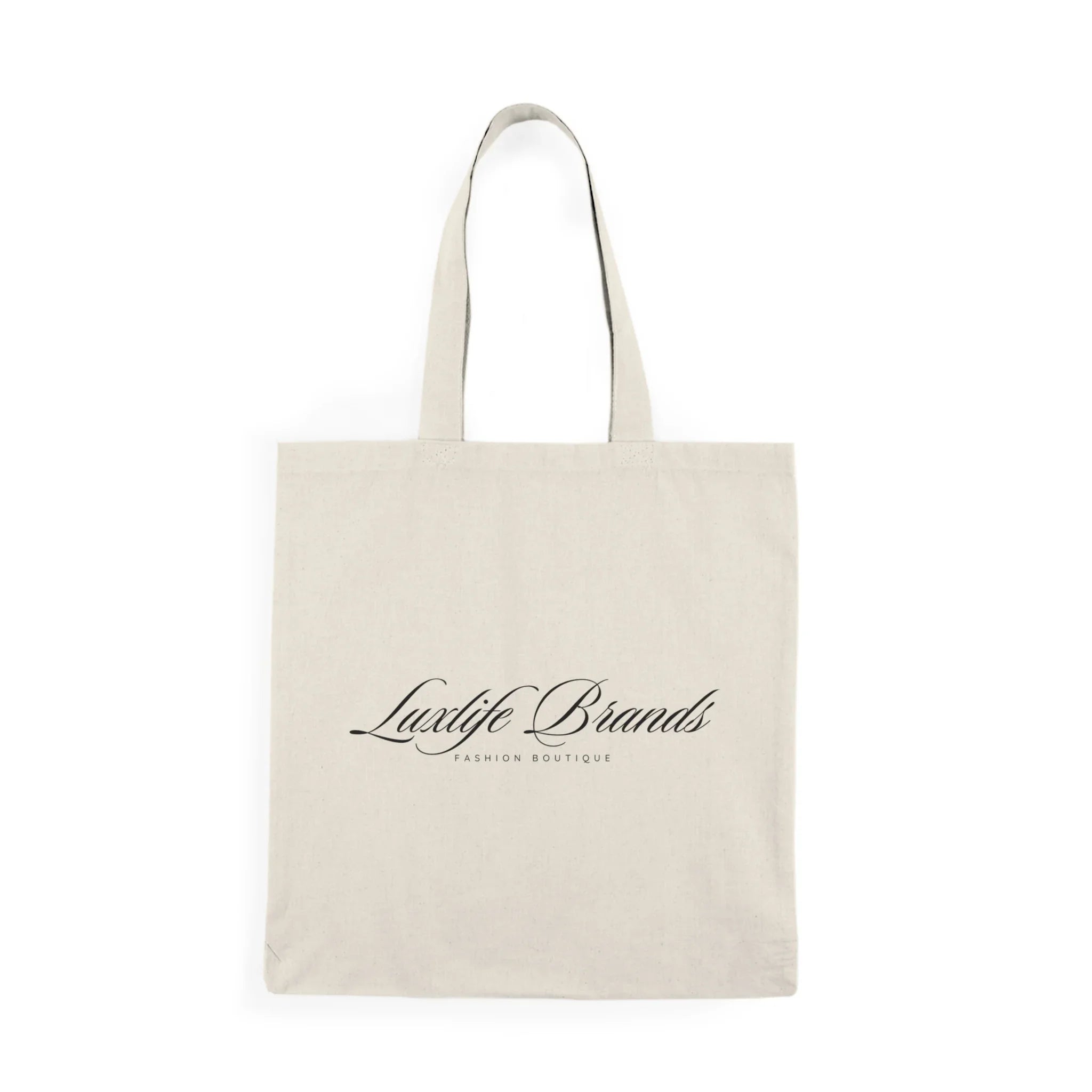 Happy Holidays Natural Tote Bag