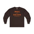 I Heart Big Breasts Long Sleeve Tee