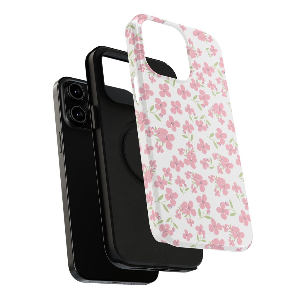 Customizable: Floral Impact-Resistant Phone Case