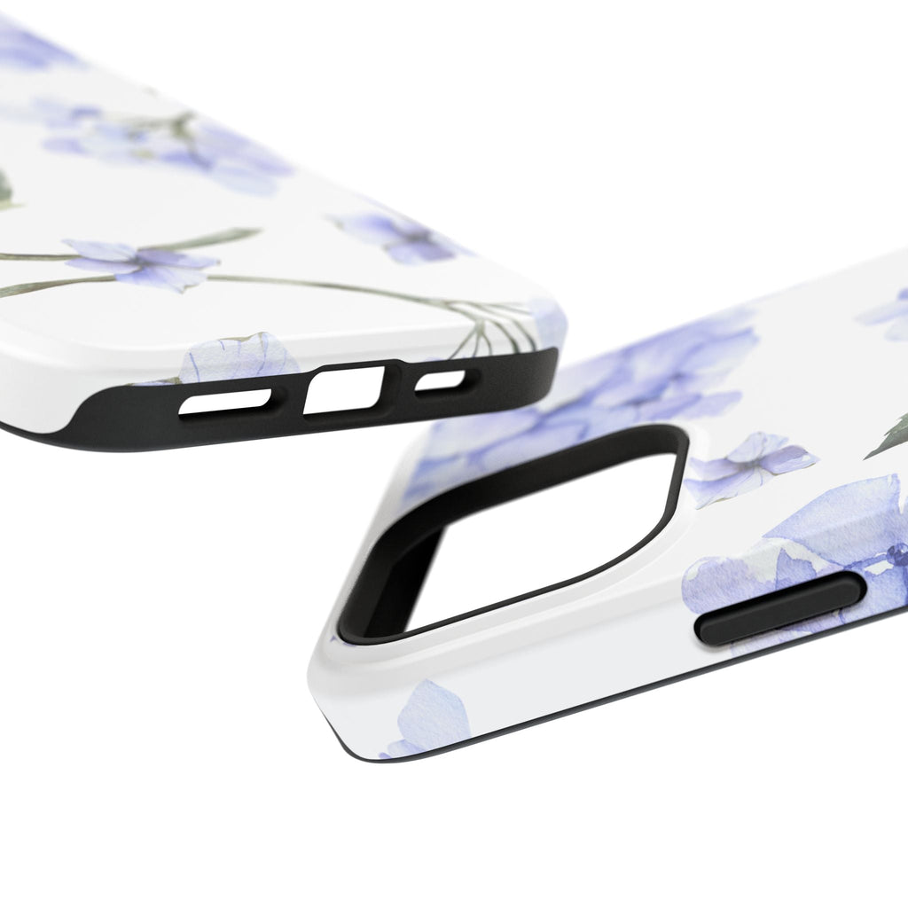 Customizable: Floral Purple Hydrangea Impact-Resistant Phone Case
