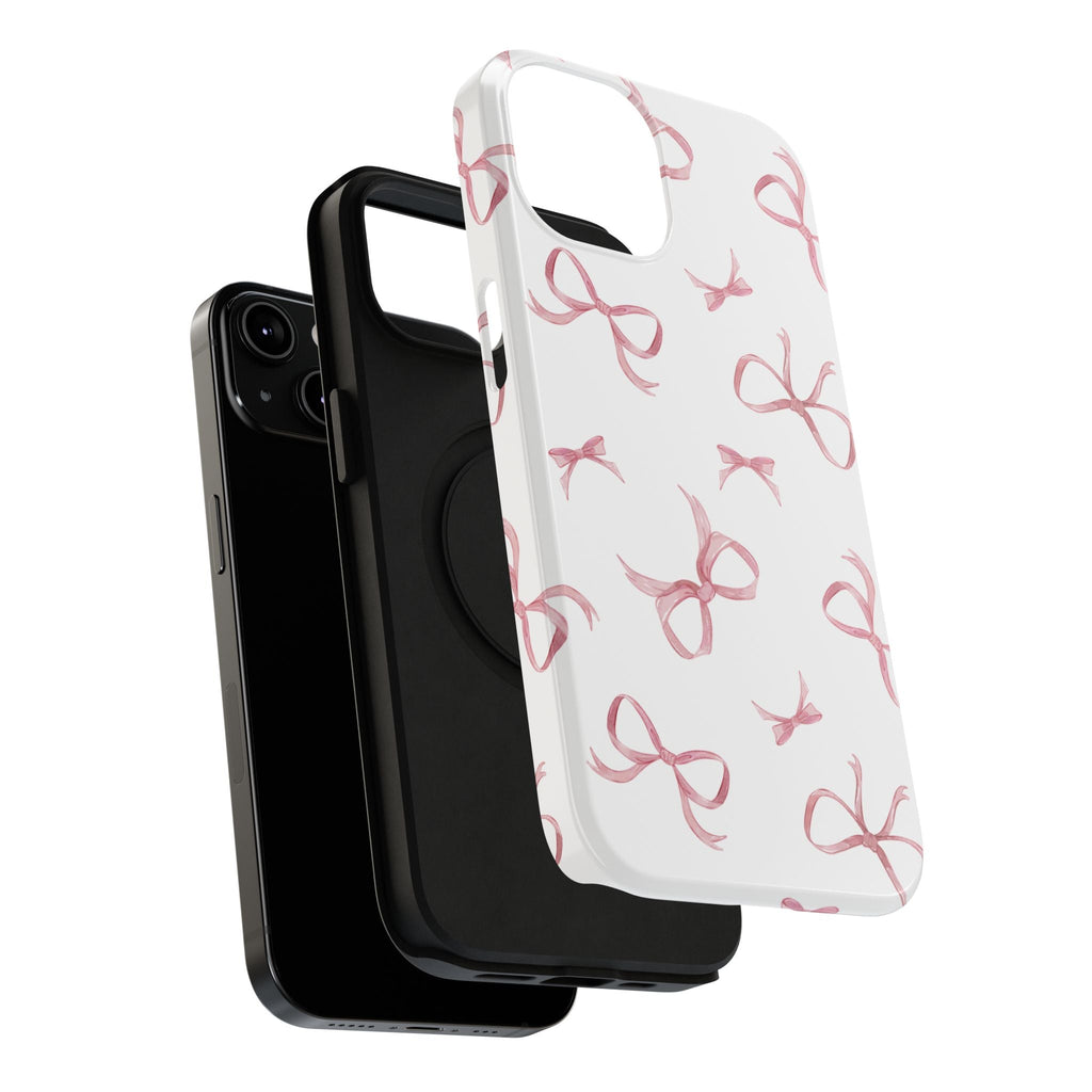 Customizable: Coquette Bow Stylish Impact-Resistant Phone Case