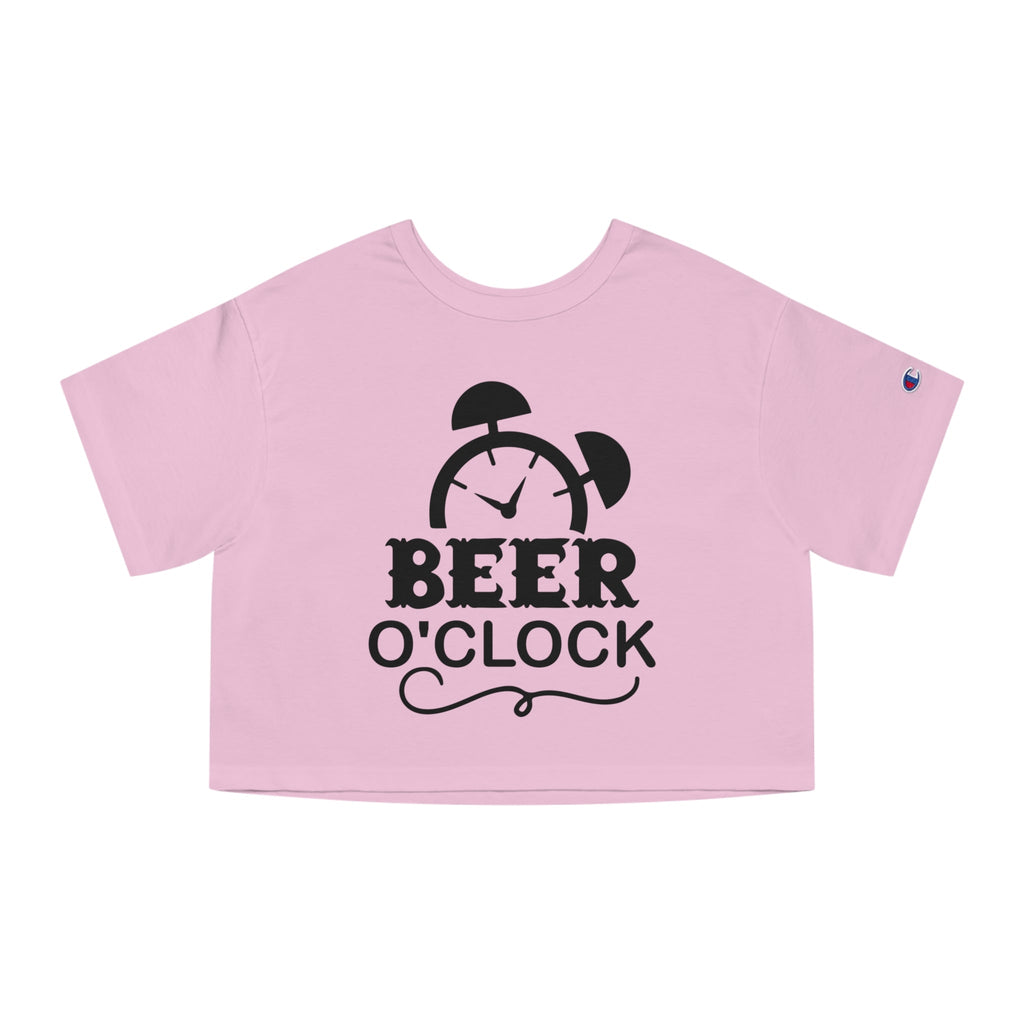Beer O'clock Cropped T-Shirt