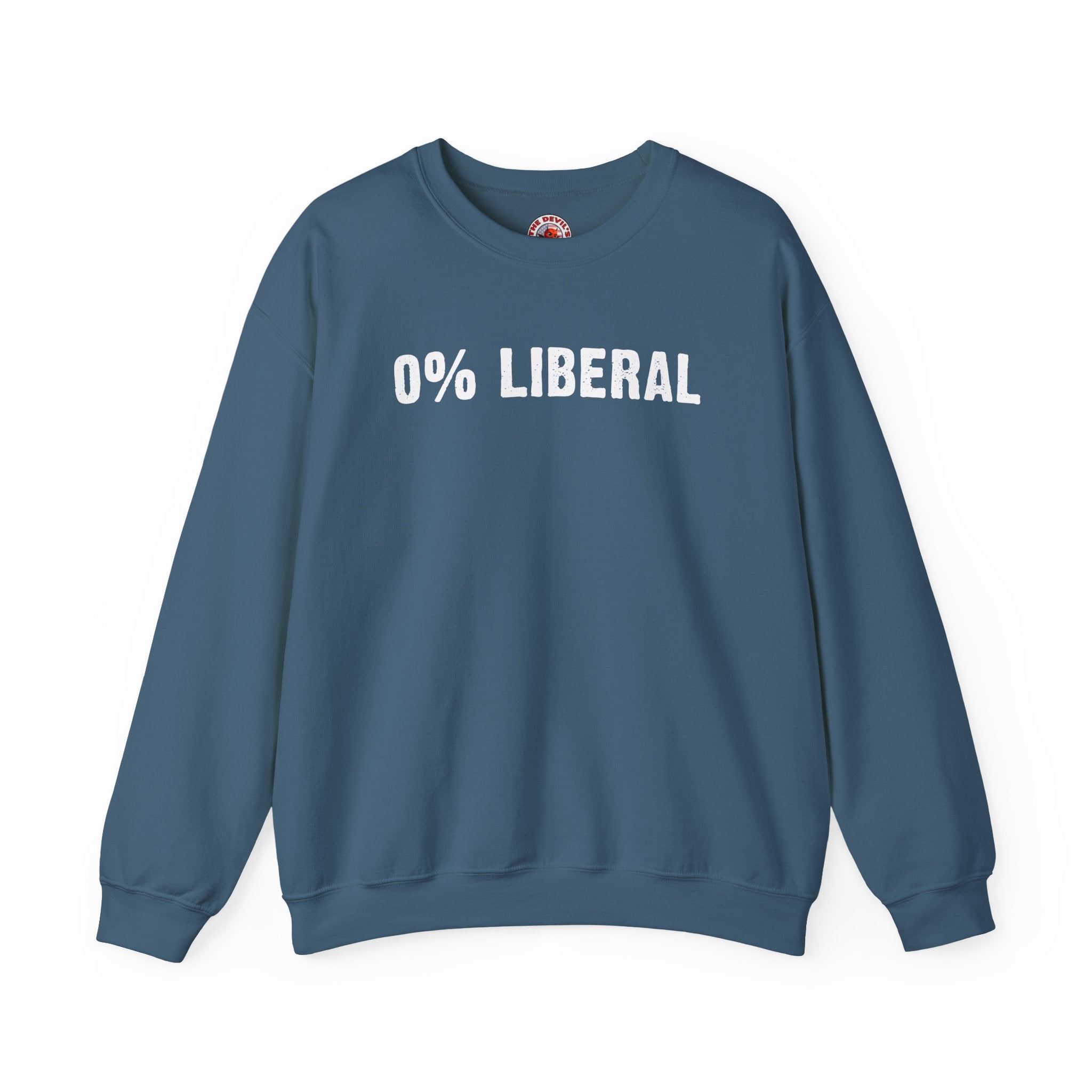 0% Liberal Crewneck Sweatshirt