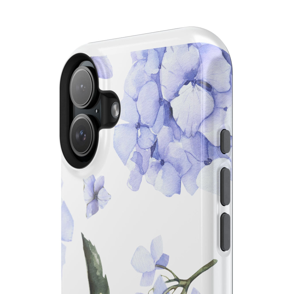 Customizable: Floral Purple Hydrangea Impact-Resistant Phone Case