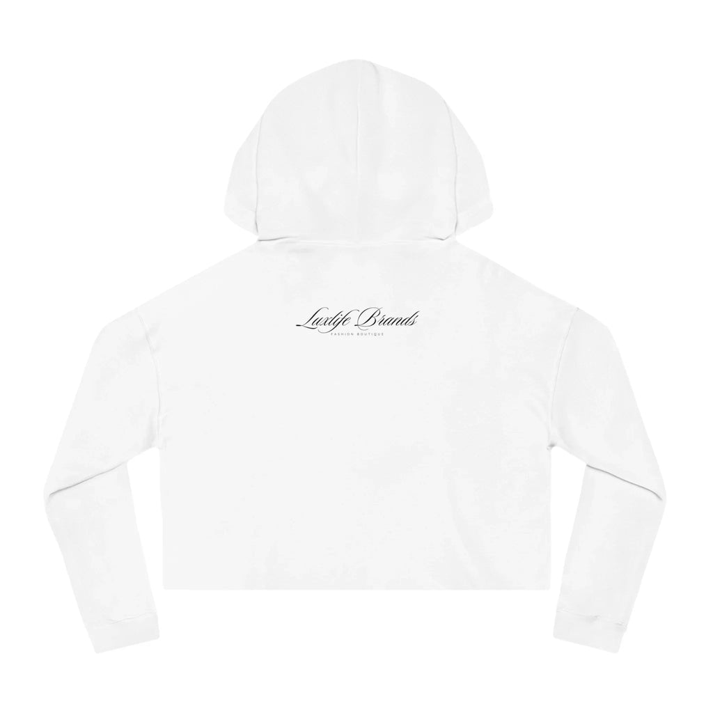 LUX Cropped Hooded Sweatshirt