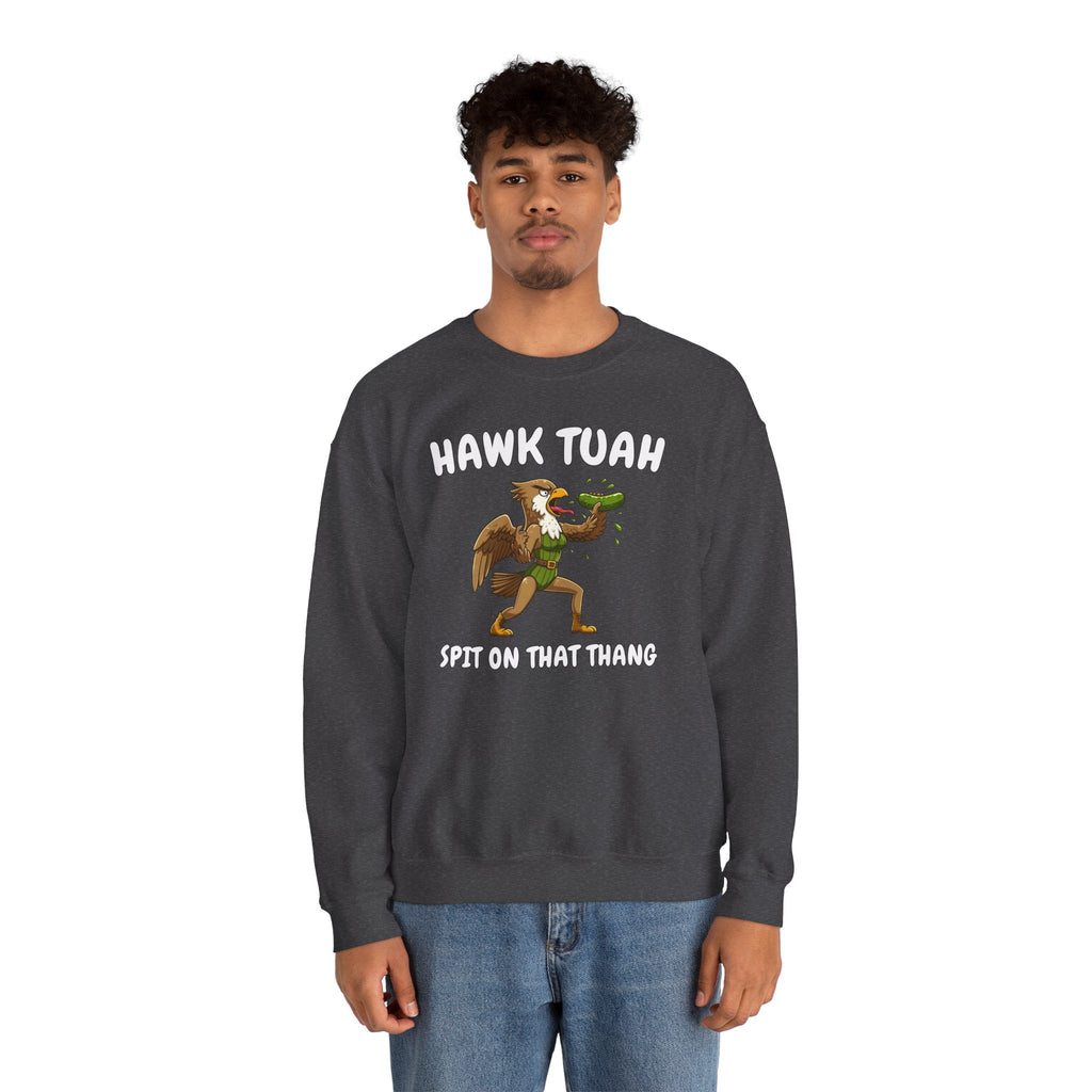 Hawk Tuah Crewneck Sweatshirt