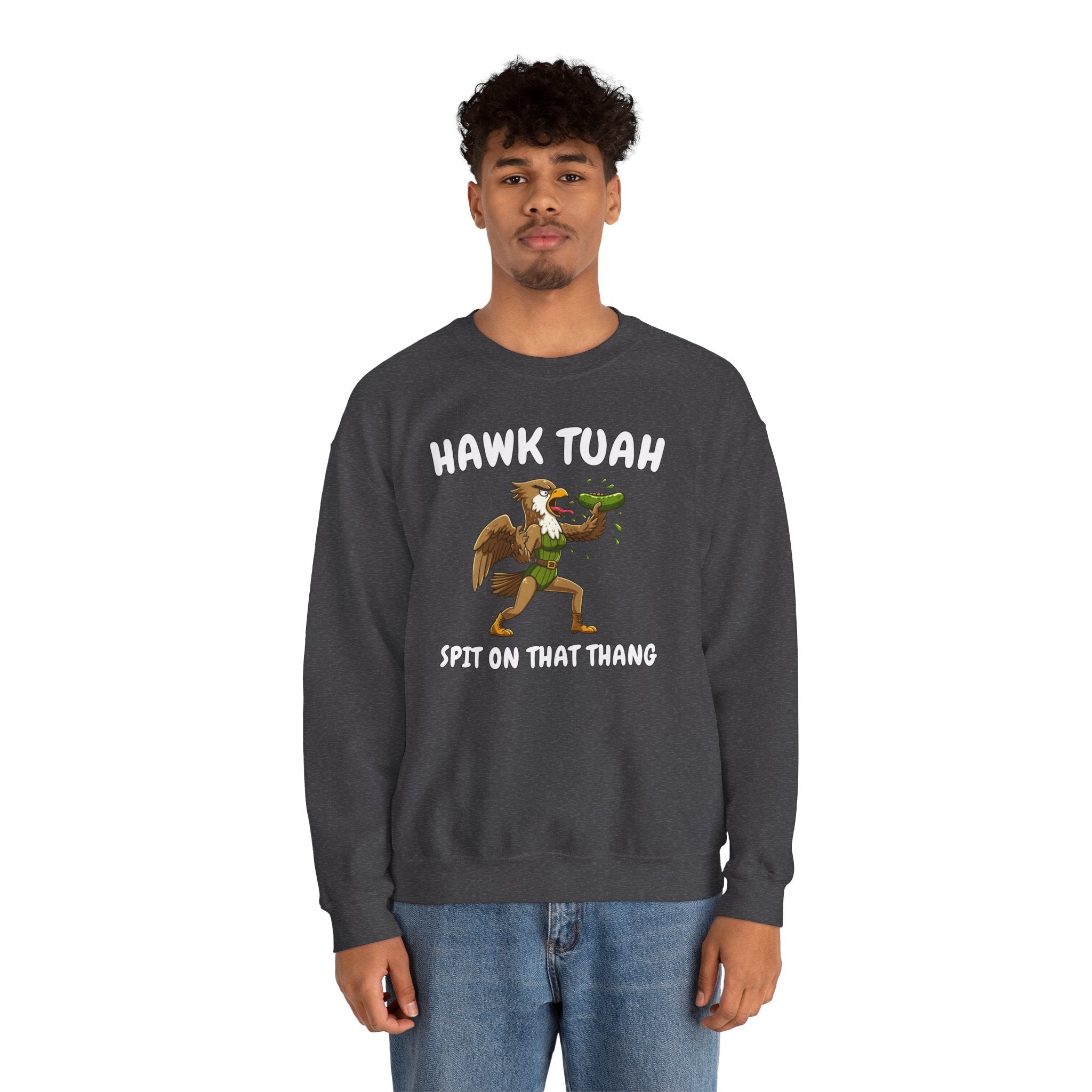 Hawk Tuah Crewneck Sweatshirt