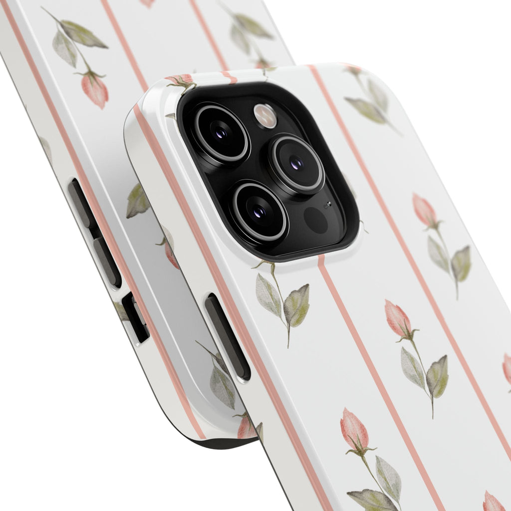 Customizable: Floral Impact-Resistant Phone Case, Chic Phone Cover
