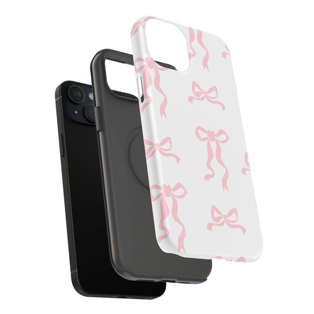 Customizable Cute Bow Pattern Phone Case
