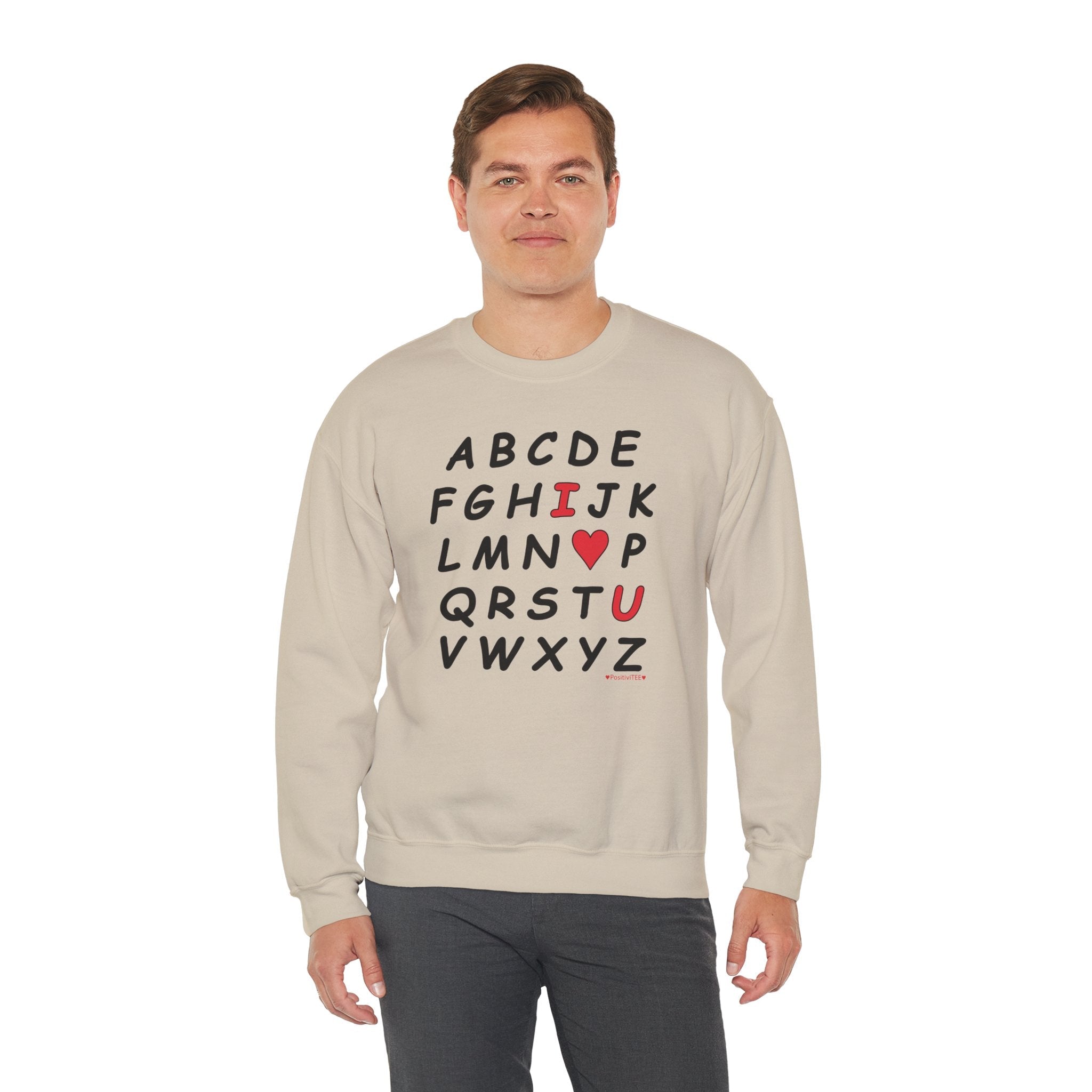 ABC I Love You Crewneck Sweatshirt