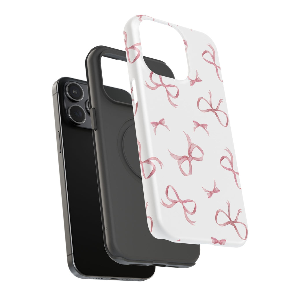 Customizable: Coquette Bow Stylish Impact-Resistant Phone Case