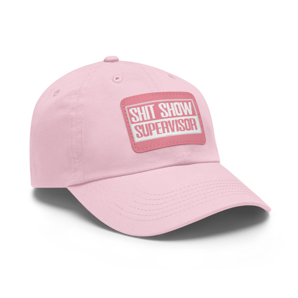 Shit Show Supervisor Hat with Leather Patch