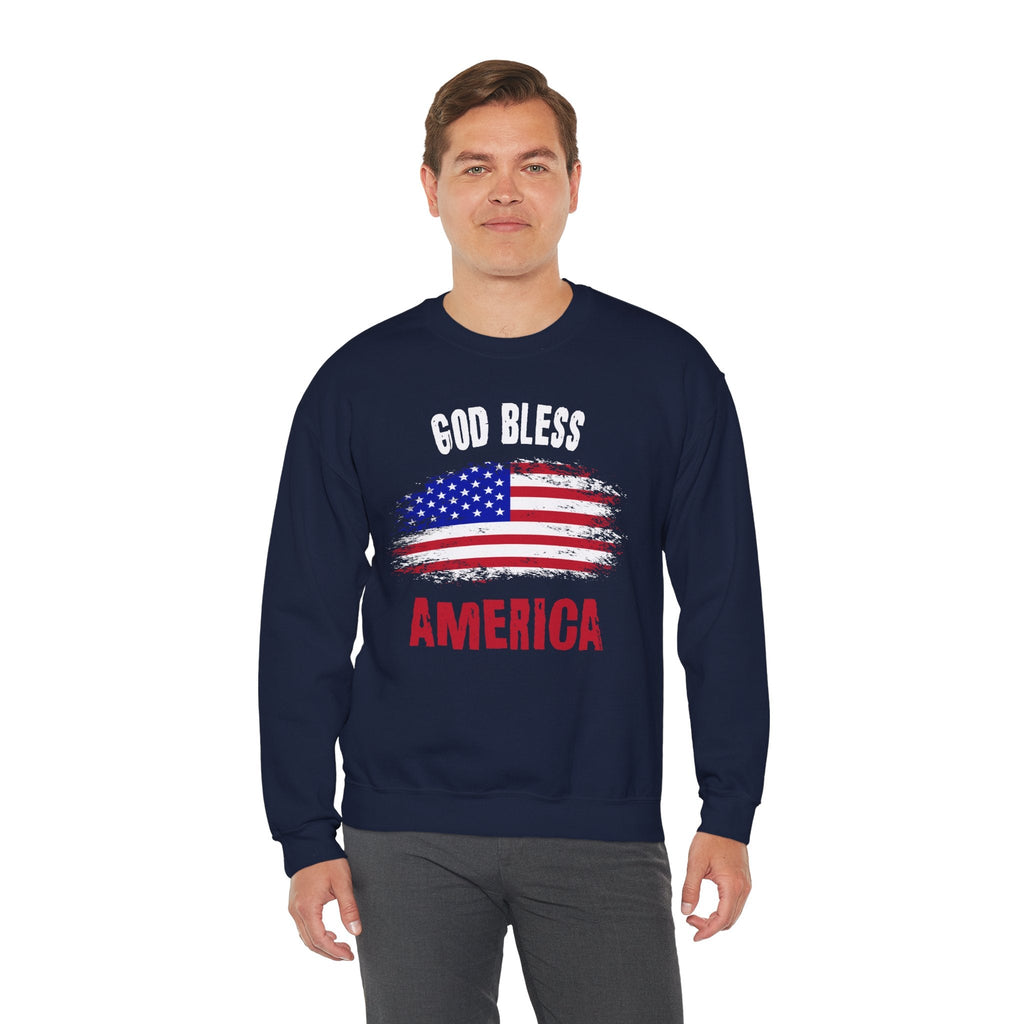 God Bless America Crewneck Sweatshirt