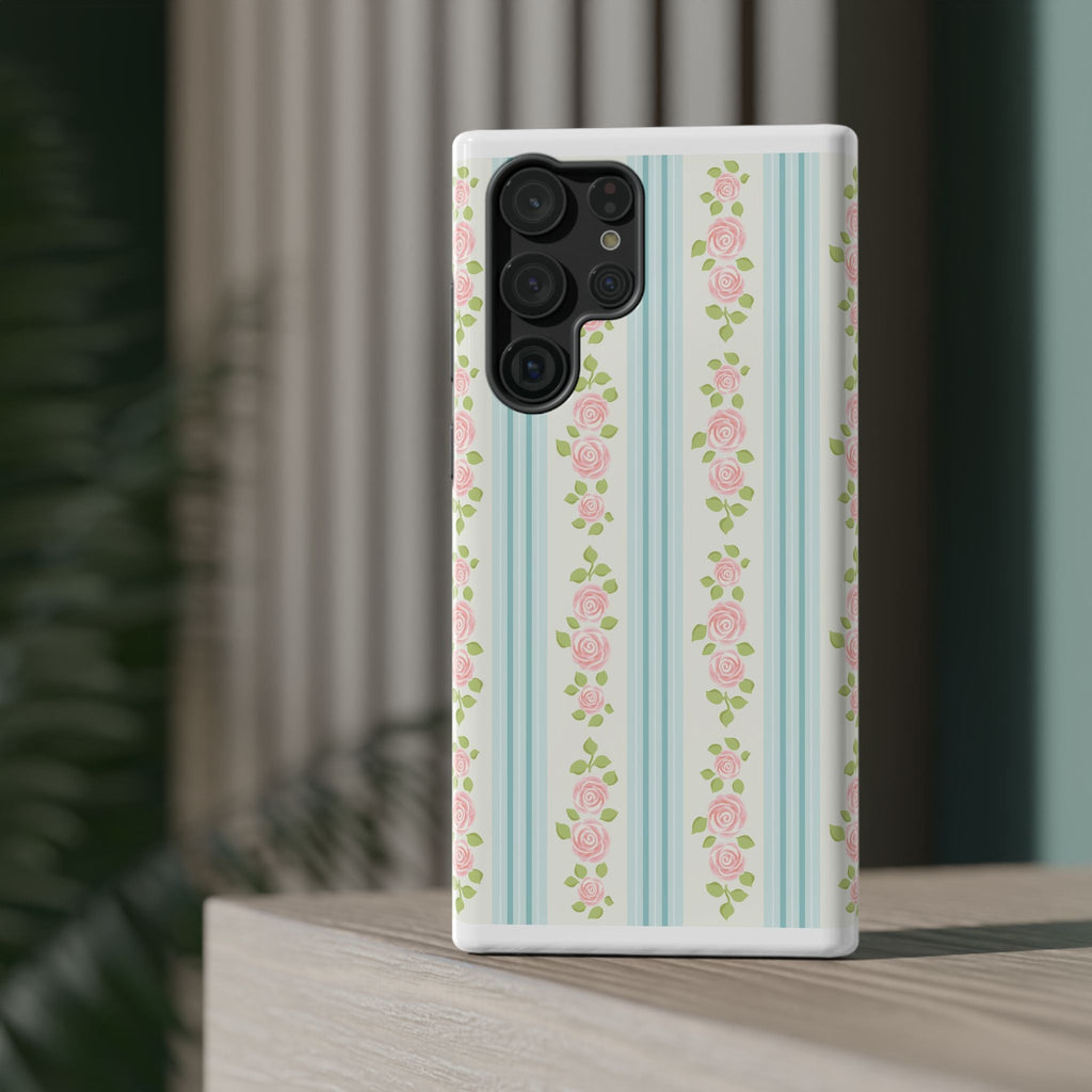 Customizable: Floral Impact-Resistant Phone Case