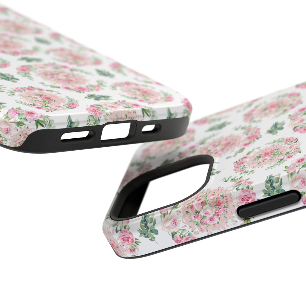 Customizable: Floral Impact-Resistant Phone Case