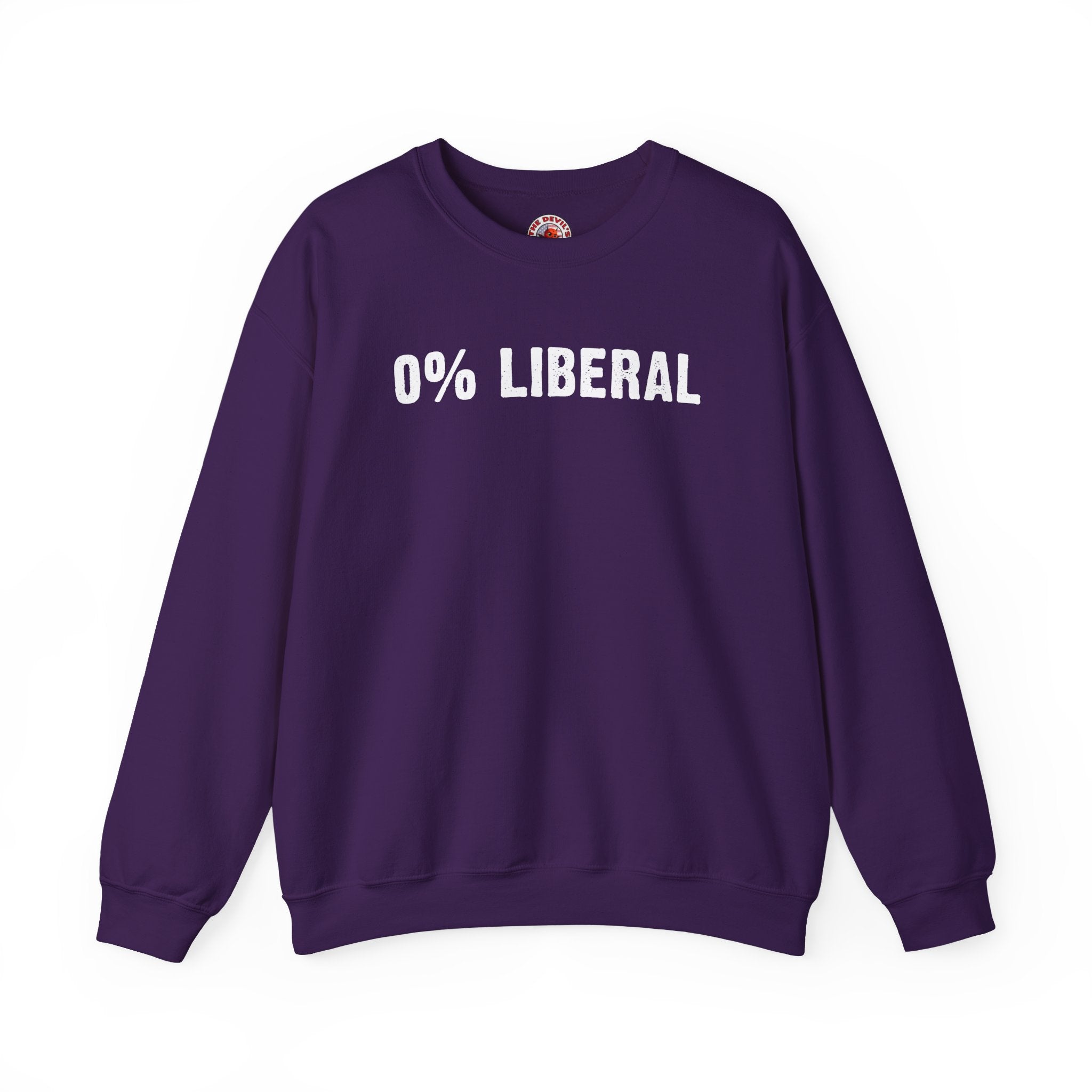 0% Liberal Crewneck Sweatshirt