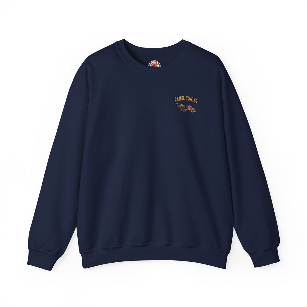 Camel Towing Back Crewneck Sweatshirt