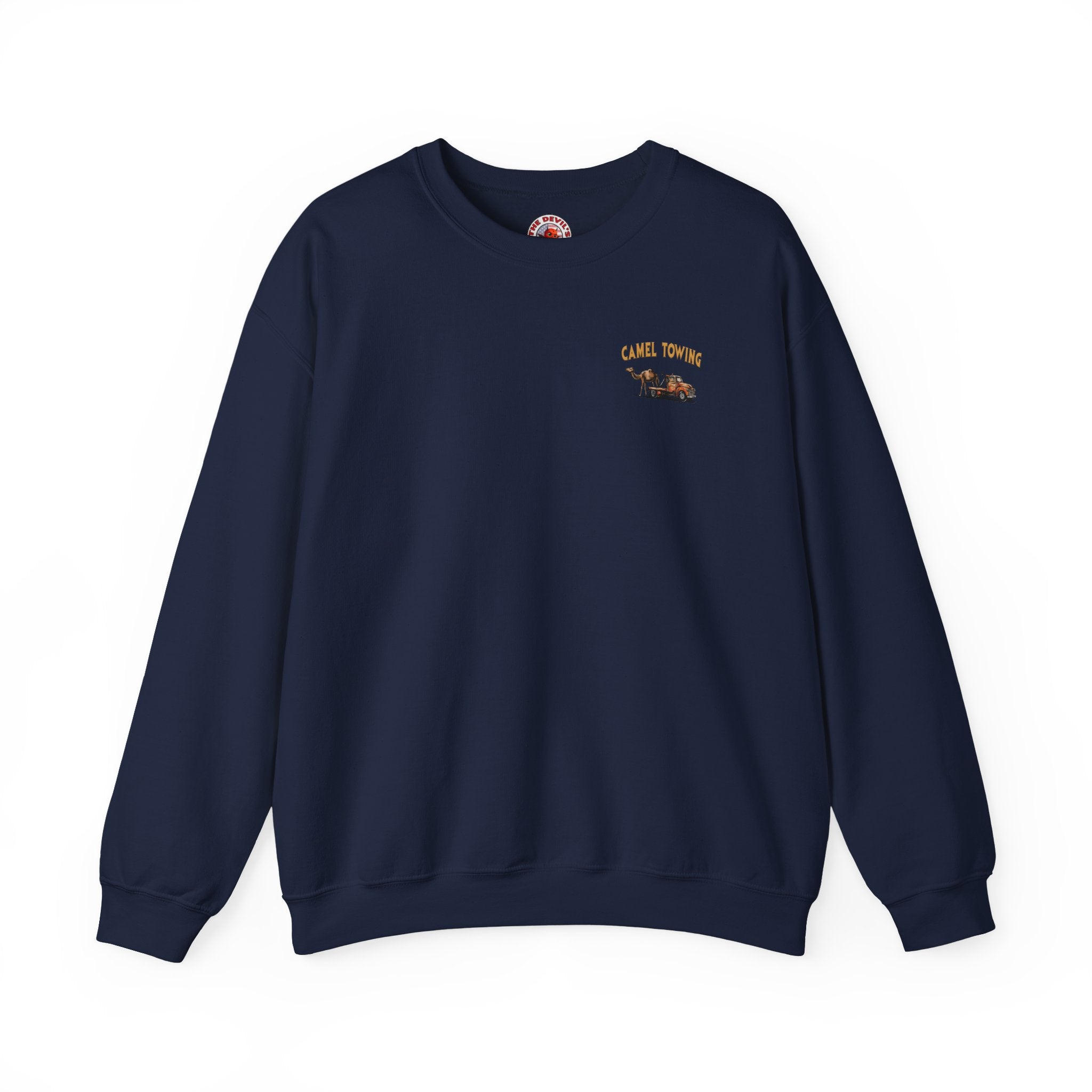Camel Towing Back Crewneck Sweatshirt