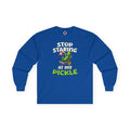 Stop Staring At My Pickle Long Sleeve Tee