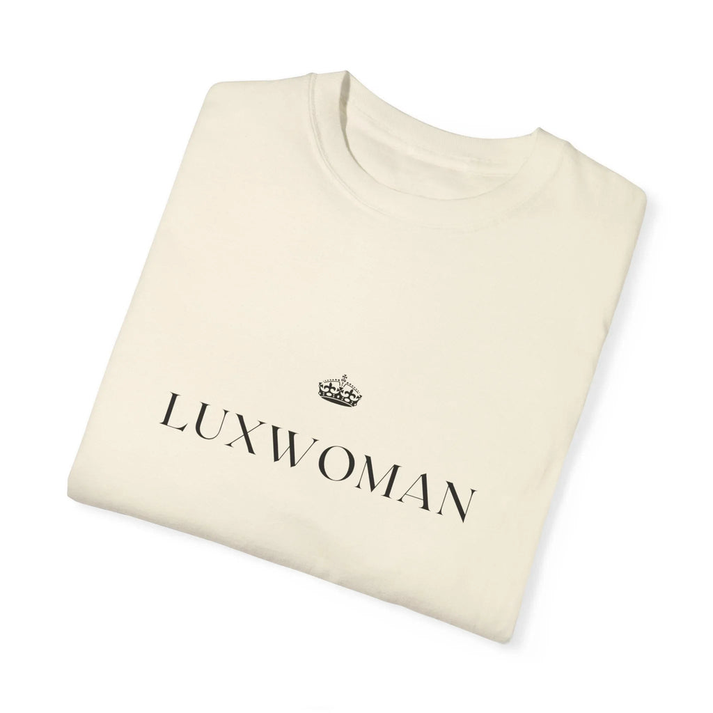 LUXWOMAN Soft 100% Cotton Comfort Tee