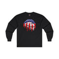 American Flag Lips Long Sleeve Tee