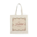 Happy Holidays Natural Tote Bag