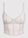 Pia Unlined Underwire Mesh Bustier