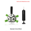 Interactive Dog Soccer Ball Toy – Durable Dog Football with Nylon Tabs for Outdoor Fetch & Training