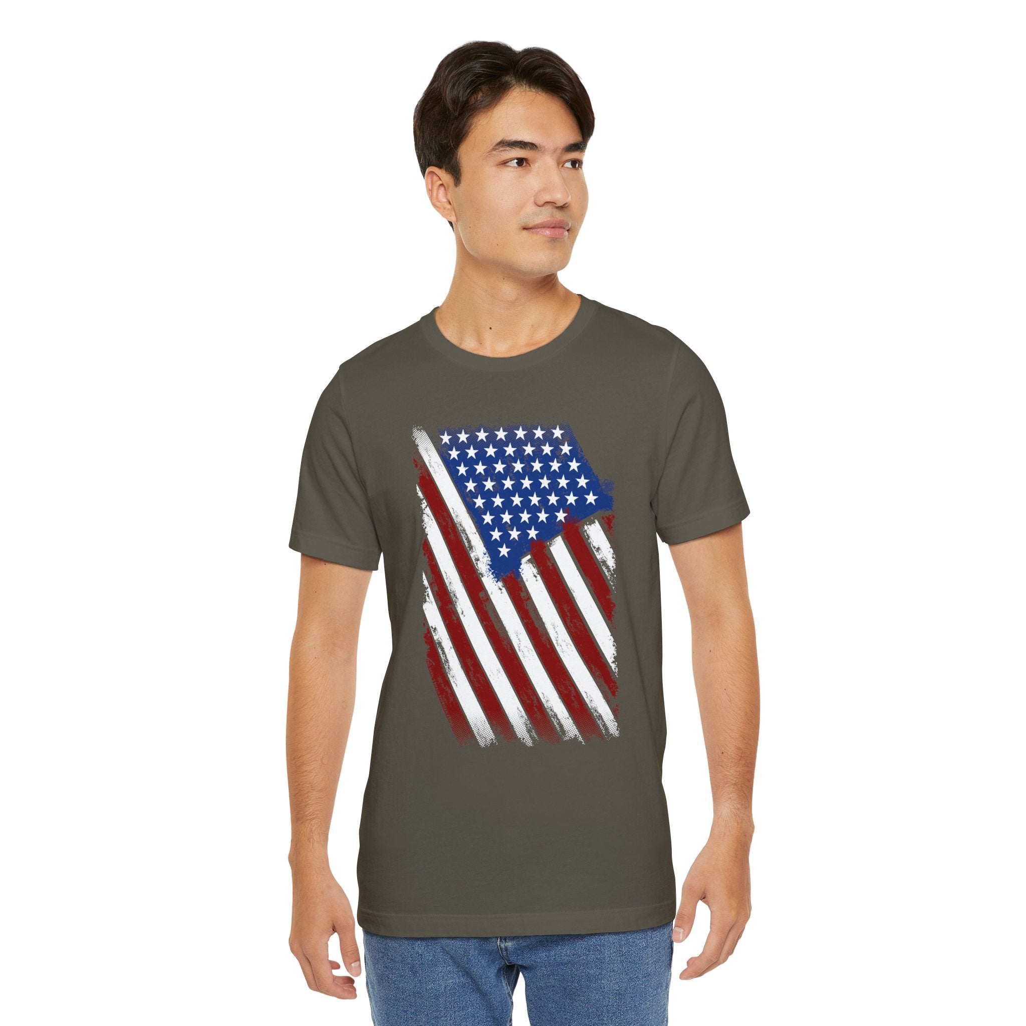 Distressed American Flag T-Shirt