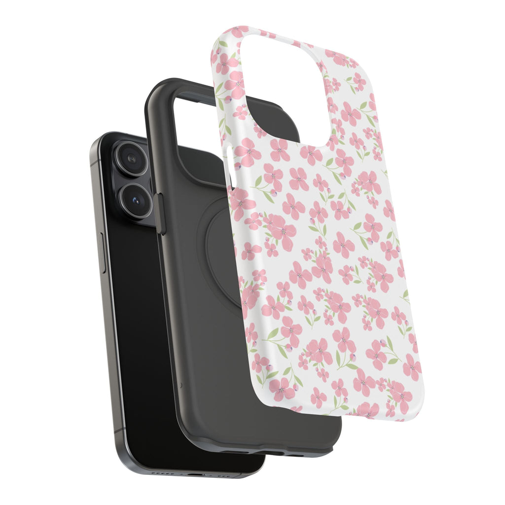 Customizable: Floral Impact-Resistant Phone Case
