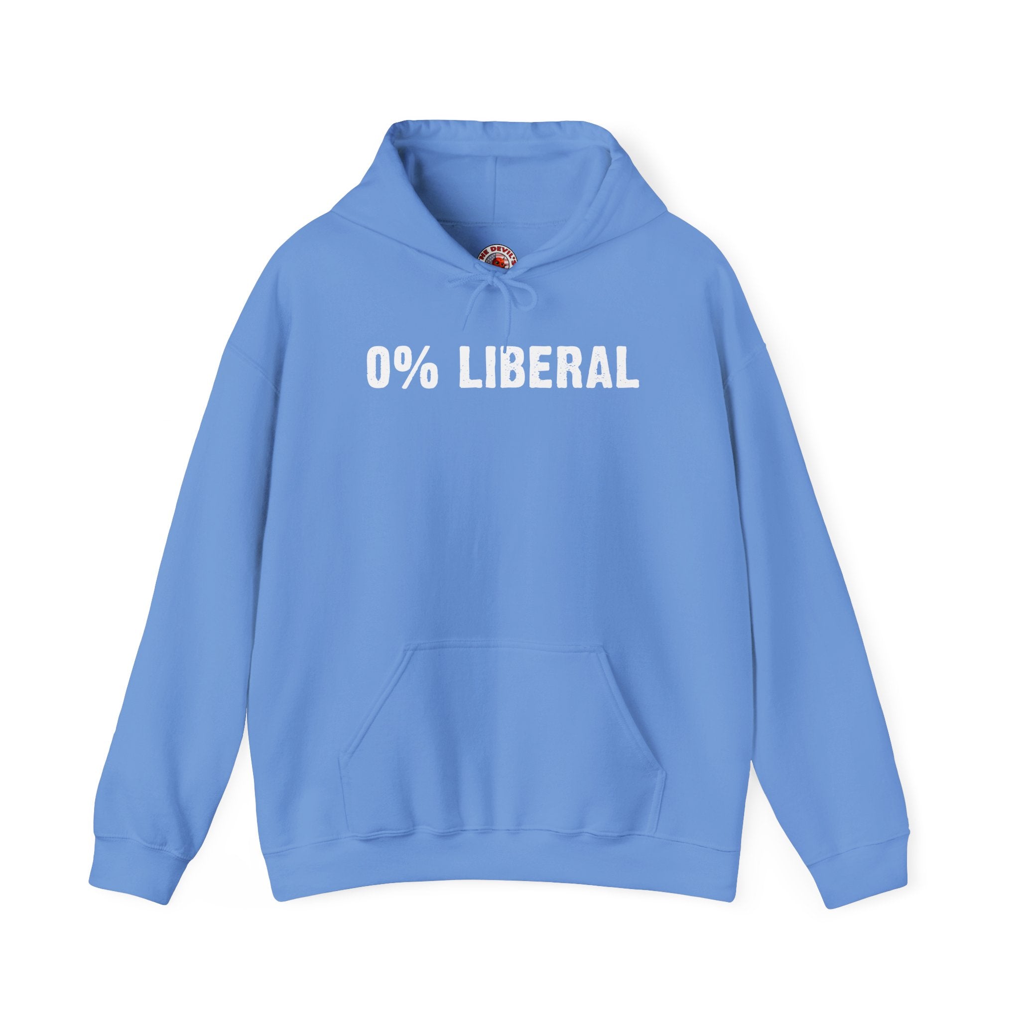 0% Liberal Hooded Sweatshirt