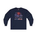 Kiss Me I Am An American Long Sleeve Tee