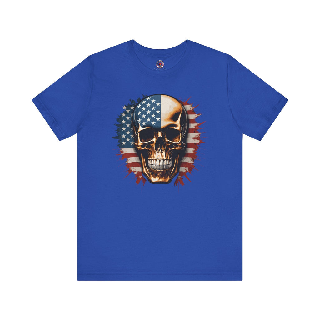 American Flag Skull T-Shirt
