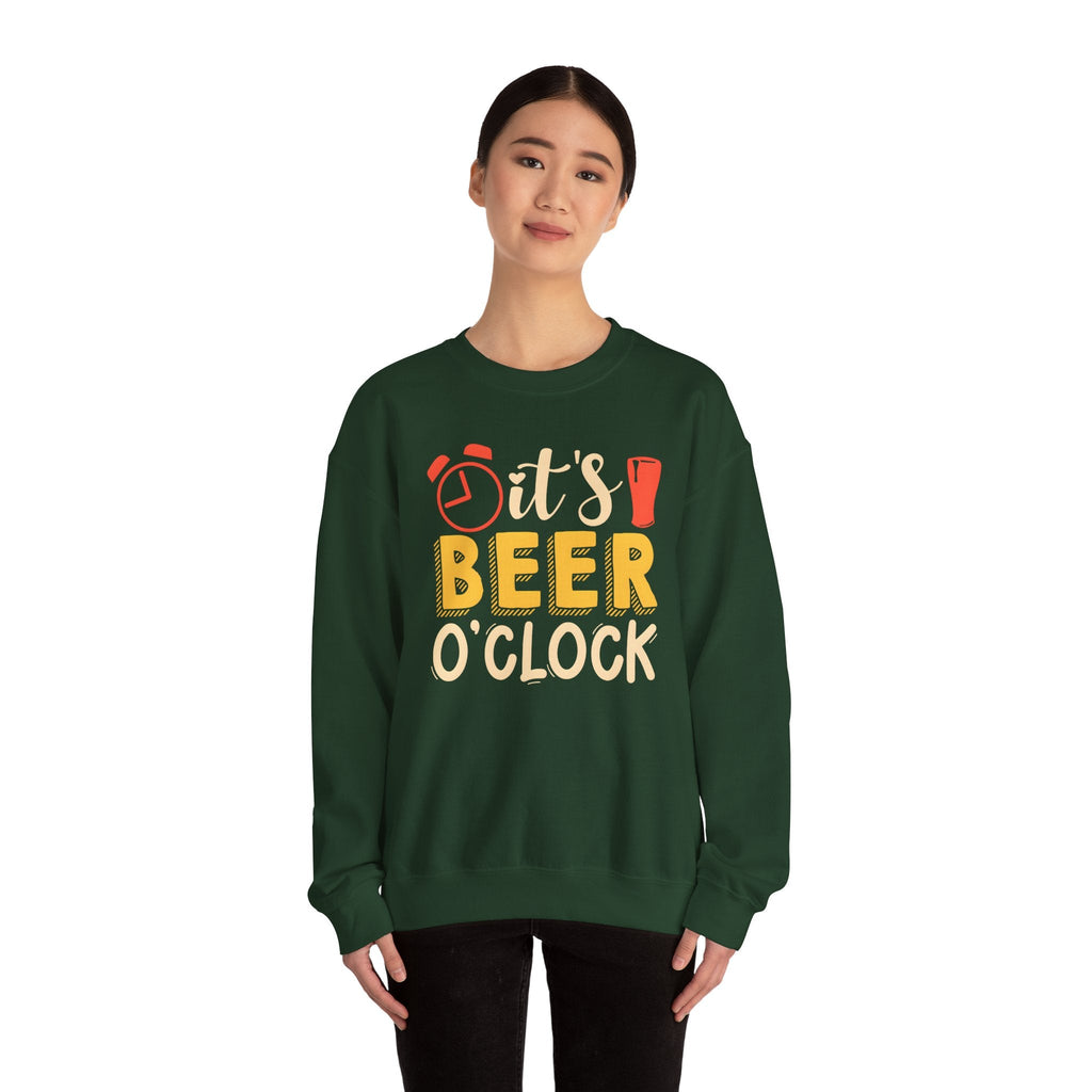 It's Beer O'clock Crewneck Sweatshirt