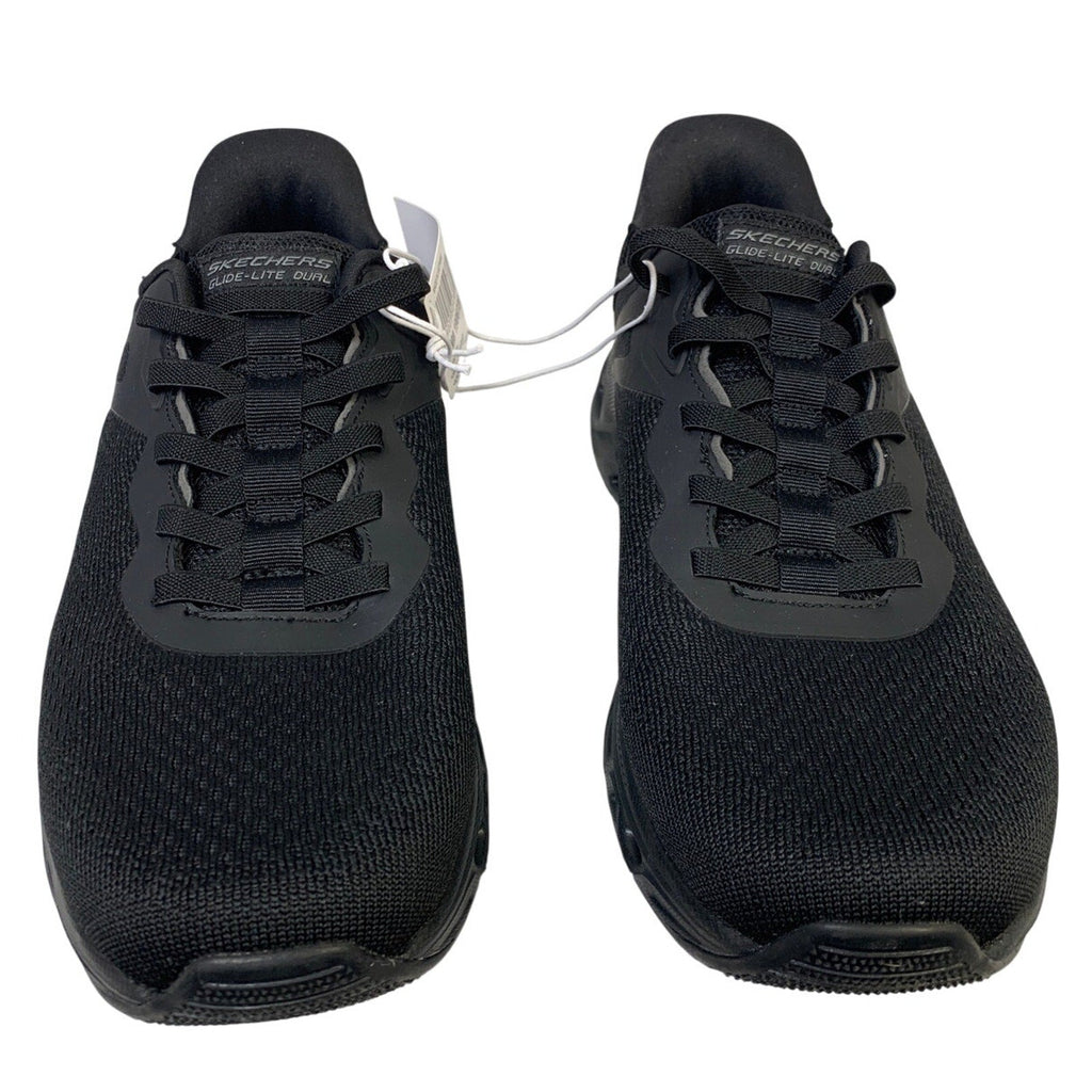 Skechers Mens Size 10 Black Mesh Hands Free Swift Fit Athletic Sneaker Shoes
