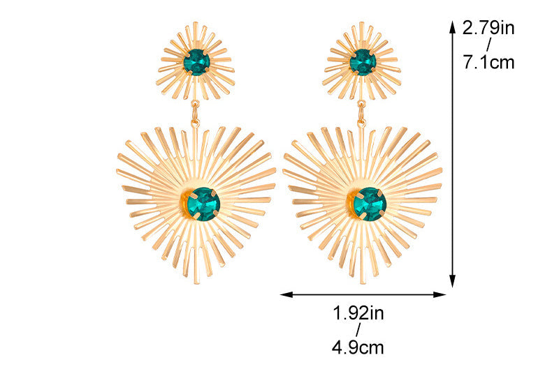 SUNBURST HEART