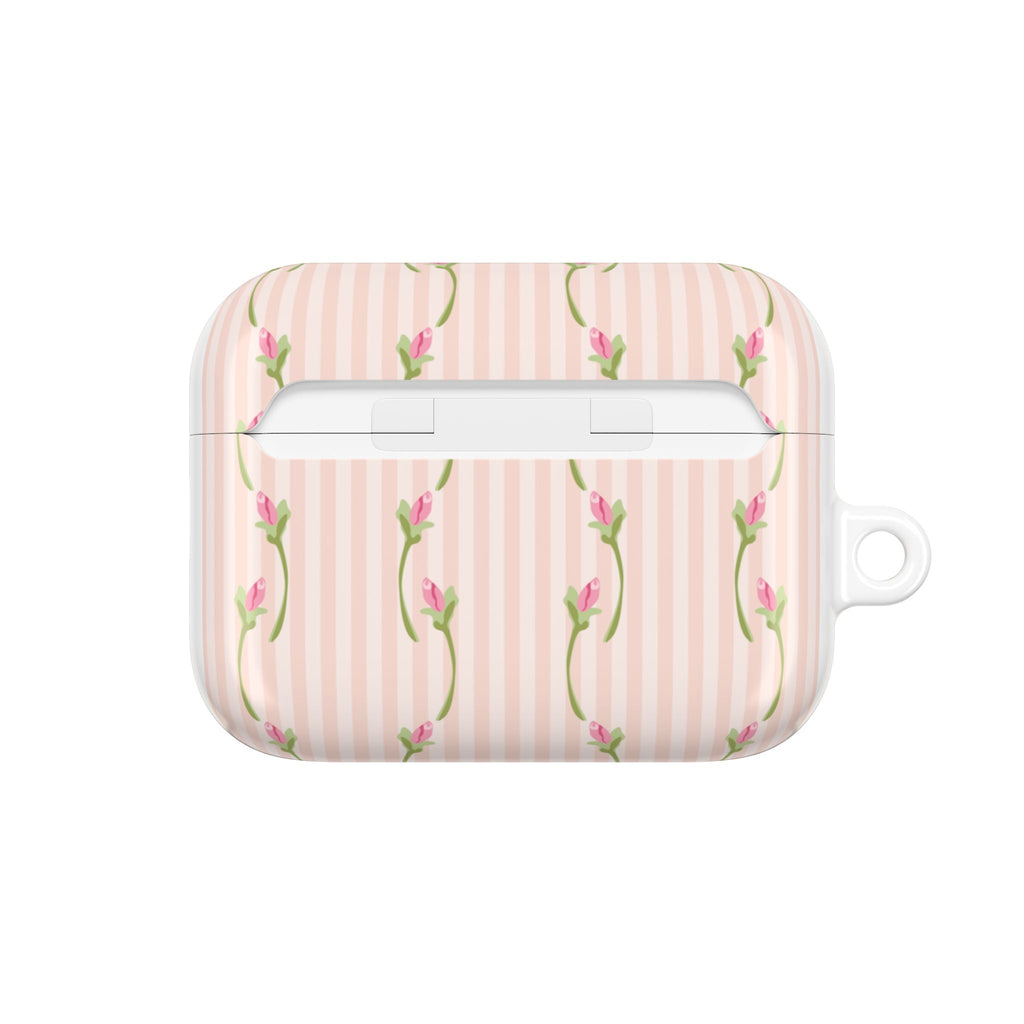 Customizable: Chic Floral AirPod Cases, Cute Earbud Covers, Gift for Music Lovers, Trendy Tech Accessories, Mother's Day Gift, Spring Style