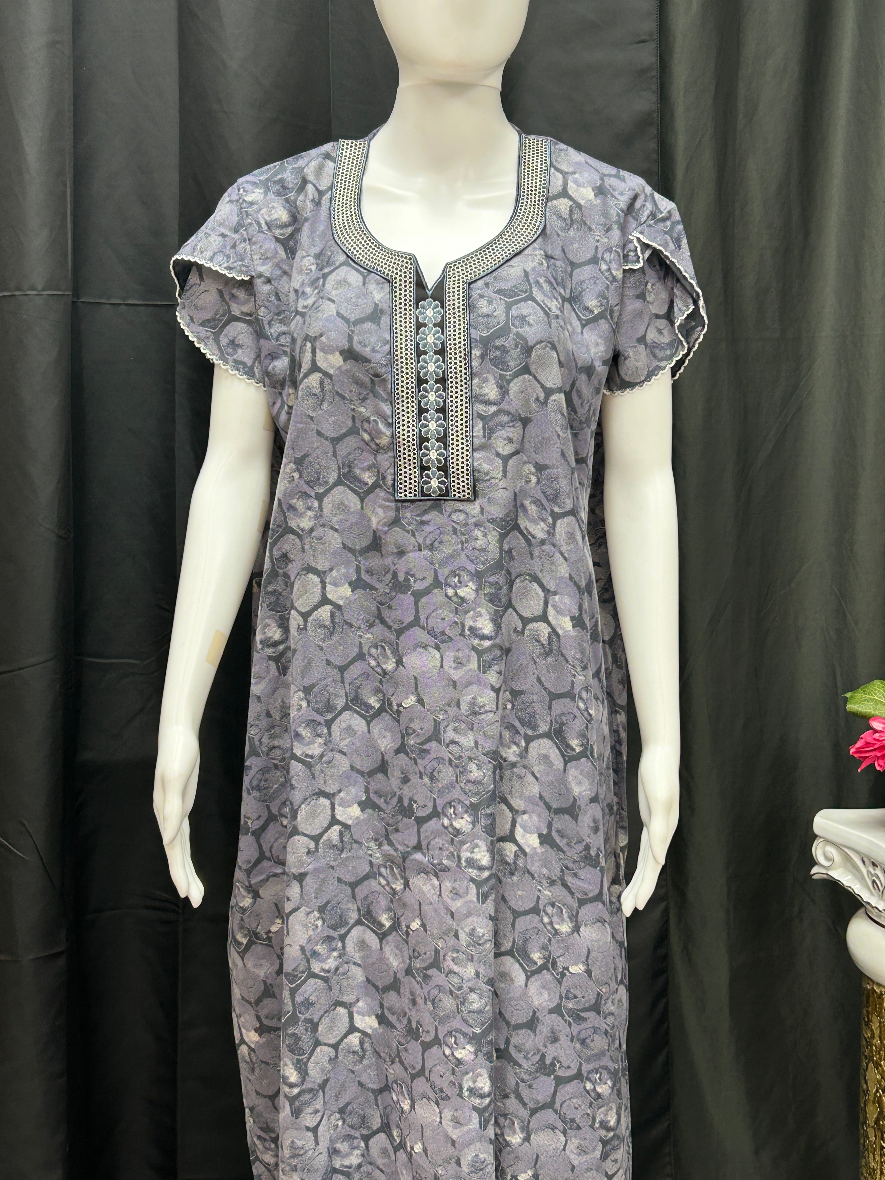 Rayon nighty / Indian night wear