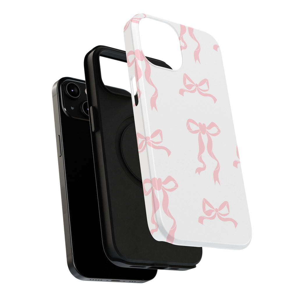 Customizable Cute Bow Pattern Phone Case